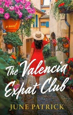 Paperback of The Valencia Expat Club novel by Atria Books, showing the book cover with title and author details.