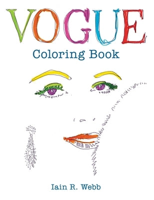 Vogue coloring book paperback by Conran Octopus featuring stylish fashion illustrations on the cover.
