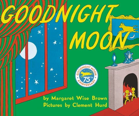 Paperback edition of Goodnight Moon by HarperCollins, featuring the book's cover with colorful illustrations.