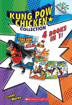 Kung POW Chicken Collection (Books #1-4) Paperback Scholastic Inc.