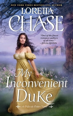 Mass market paperbound of "My Inconvenient Duke" by Avon Books, featuring the book cover with title and author details.