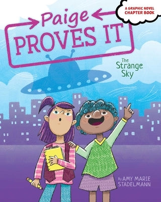 Paperback of The Strange Sky by Aladdin Paperbacks featuring a colorful cover with a dreamy sky and mysterious landscape.
