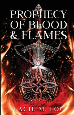 Paperback of Prophecy of Blood and Flames, Book One of the Aurorian Trilogy by Overcaffeinated Author Publishing LLC.