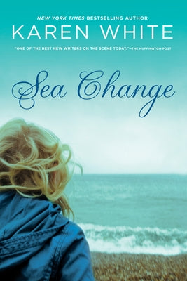 Paperback of Sea Change novel by Penguin Publishing Group showing the book cover with ocean-themed artwork and title text.