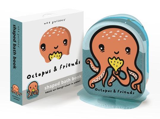 Color-changing octopus and friends toy in water from Happy Yak, showing vibrant colors and playful underwater scene.