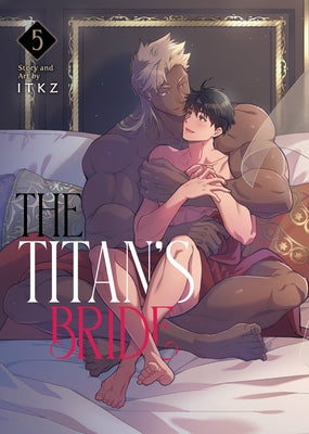 Paperback of The Titan's Bride Vol. 5 by Seven Seas featuring cover art with characters and fantasy-themed design.