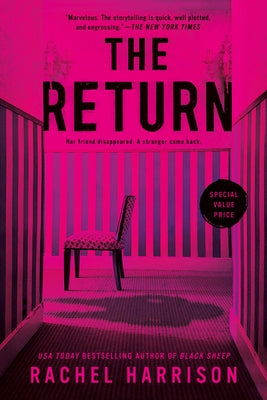 Paperback copy of "The Return" by Berkley Books, showing the book cover with the title and author’s name.