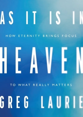 Paperback of "As It Is In Heaven" by Harvest Ministries, featuring the book cover with title and author details.