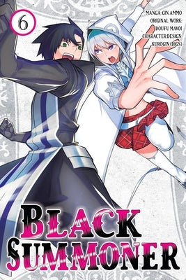 Black Summoner Vol. 6 manga paperback by Jnc, featuring cover art with characters and fantasy illustration.