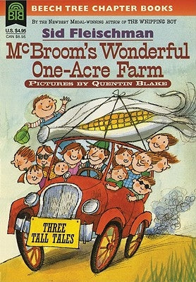 Paperback of McBroom's Wonderful One-Acre Farm by Greenwillow Books, featuring colorful cover art with illustrations of farm scenes.