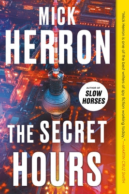 Paperback copy of "The Secret Hours" novel by Soho Crime, featuring a dark, mysterious cover design.