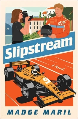Paperback copy of "Slipstream" by Simon & Schuster, featuring the book cover with title and author details visible.