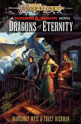Paperback of Dragons of Eternity: A Dungeons & Dragons novel by Random House Worlds, featuring mystical dragon artwork on the cover.