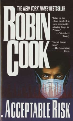 Cover of the mass market paperback "Acceptable Risk" by Penguin Publishing Group, featuring a compelling book design.