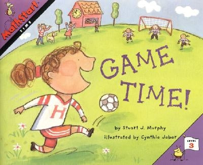 Mathstart Time Game Time Student Reader Paperback HarperCollins