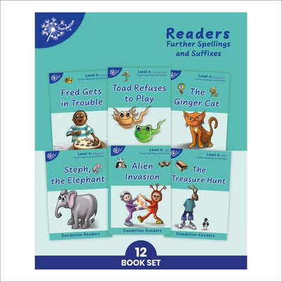Phonic Books Dandelion Readers Further Spellings and Suffixes Level 4: (Alternative Spellings for Vowels and Consonants, Alternative Sounds for the Sp by Phonic Books