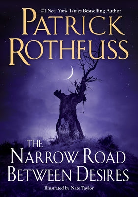 Paperback of The Narrow Road Between Desires by Daw Books, showing the cover with intricate artwork and title text.
