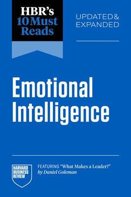Paperback of Harvard Business Review Press's Hbr's 10 Must Reads on Emotional Intelligence, featuring Daniel Goleman's leadership insights.