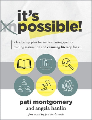 Paperback book titled "It's Possible!," a leadership plan for improving literacy, published by Solution Tree.