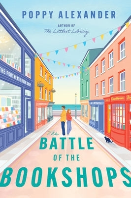 Paperback of The Battle of the Bookshops by Avon Books featuring colorful cover art with books and shop illustrations.