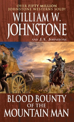 Mass market paperback of Blood Bounty of the Mountain Man by Pinnacle Books, featuring rugged mountain scenery on the cover.