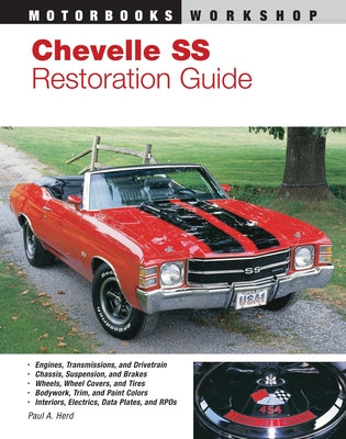 Chevelle SS Restoration Guide, 1964-1972 Paperback Motorbooks International
