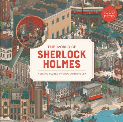 The World of Sherlock Holmes 1000 Piece Puzzle: A Jigsaw Puzzle Board Games Laurence King