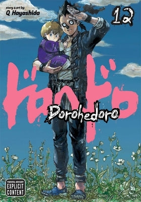 Paperback of Dorohedoro, Vol. 12 manga by Viz Media featuring vibrant cover art and illustrations from the series.