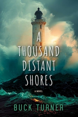 Paperback of A Thousand Distant Shores by Page & Vine, showing the book cover with ocean-themed artwork.