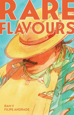 Paperback of Rare Flavours comic book by Boom! Studios, featuring colorful cover art with vivid illustrations.