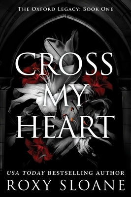 Paperback copy of Cross My Heart novel by Avon Books, featuring a colorful cover with artistic design.