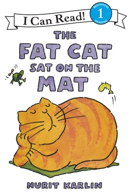 Paperback of "The Fat Cat Sat on the Mat" by HarperCollins, featuring a colorful illustration of a fat cat sitting on a mat.