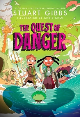 Paperback book titled "The Quest of Danger" by Simon & Schuster Books for Young Readers, showing the front cover design.