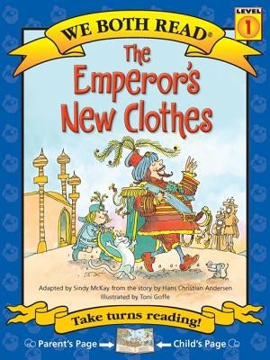 Paperback of "The Emperor's New Clothes" from Treasure Bay, featuring colorful cover art and illustrations.