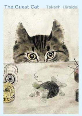 Paperback of The Guest Cat by New Directions Publishing Corporation showing the book cover with artwork and title.