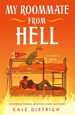 Paperback of "My Roommate from Hell" by Wednesday Books, featuring the book cover with dark, humorous artwork.