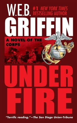 Mass market paperback of "Under Fire" by G.P. Putnam's Sons, showing the book cover with bold title and author name.