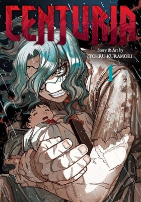 Paperback of Centuria Vol. 1 manga by Viz Media showing colorful cover art with Japanese text and artwork.