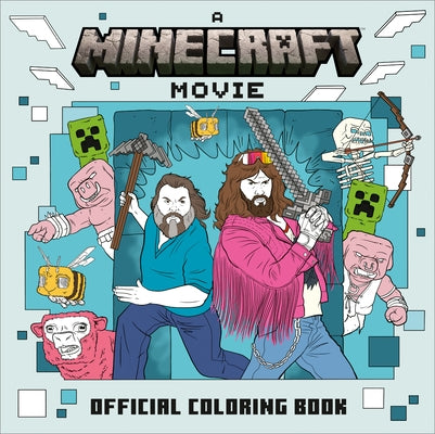 A Minecraft Movie Official Coloring Book Paperback Random House Worlds