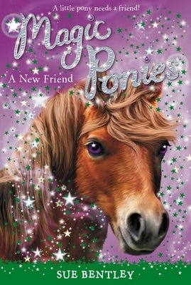 Paperback copy of "A New Friend" by Grosset & Dunlap, showing the front cover with colorful illustrations.