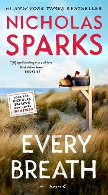 Hardcover copy of "Every Breath" by Grand Central Publishing, showing the book's front cover with title and design.