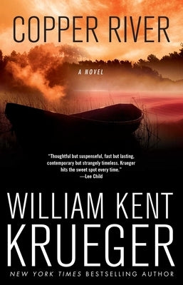 Paperback copy of Copper River novel by Atria Books, showing the front cover with title and author details.