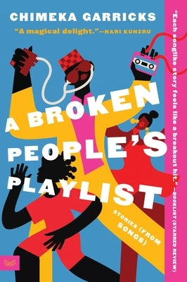 Paperback of A Broken People's Playlist: Stories from Songs by Harpervia, showing the book cover with title and author.
