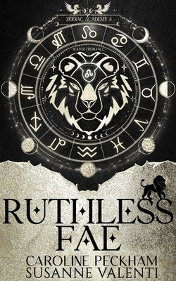 Paperback of Zodiac Academy 2: Ruthless Fae by Dark Ink Publishing, featuring a dark fantasy cover with mystical artwork.