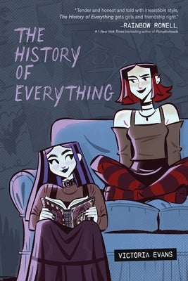 Paperback graphic novel titled "The History of Everything" by Harperalley, featuring colorful cover art.