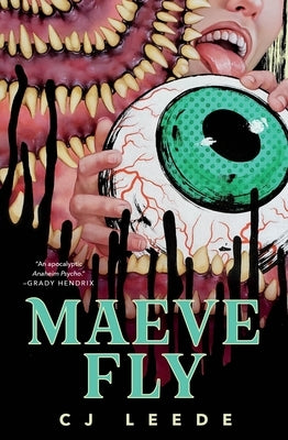 Paperback copy of Maeve Fly novel by Tor Nightfire, showing the front cover with dark and moody artwork.
