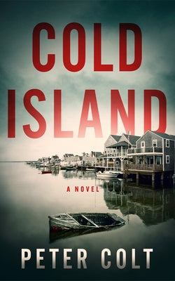 Paperback of Cold Island by Thomas & Mercer, featuring a cover with dark, mysterious imagery and title text.