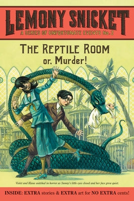 A Series of Unfortunate Events #2: The Reptile Room Paperback HarperCollins
