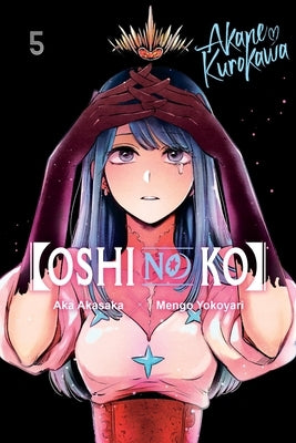 Paperback of Oshi No Ko Vol. 5 manga by Yen Press, featuring cover art from the Japanese manga series.