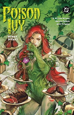Poison Ivy Vol. 5: Human Botany paperback comic book by DC Comics featuring Poison Ivy on the cover.